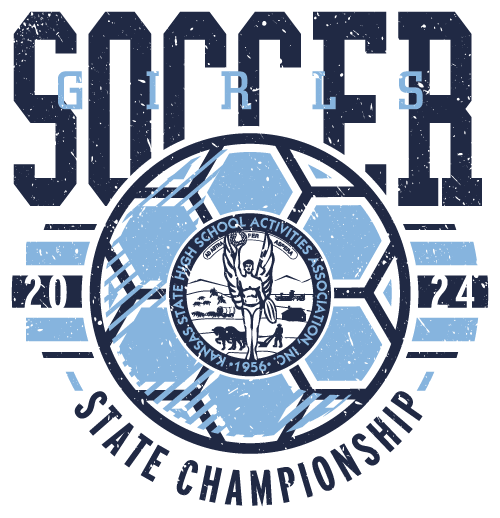 Girls Soccer T-Shirt Image